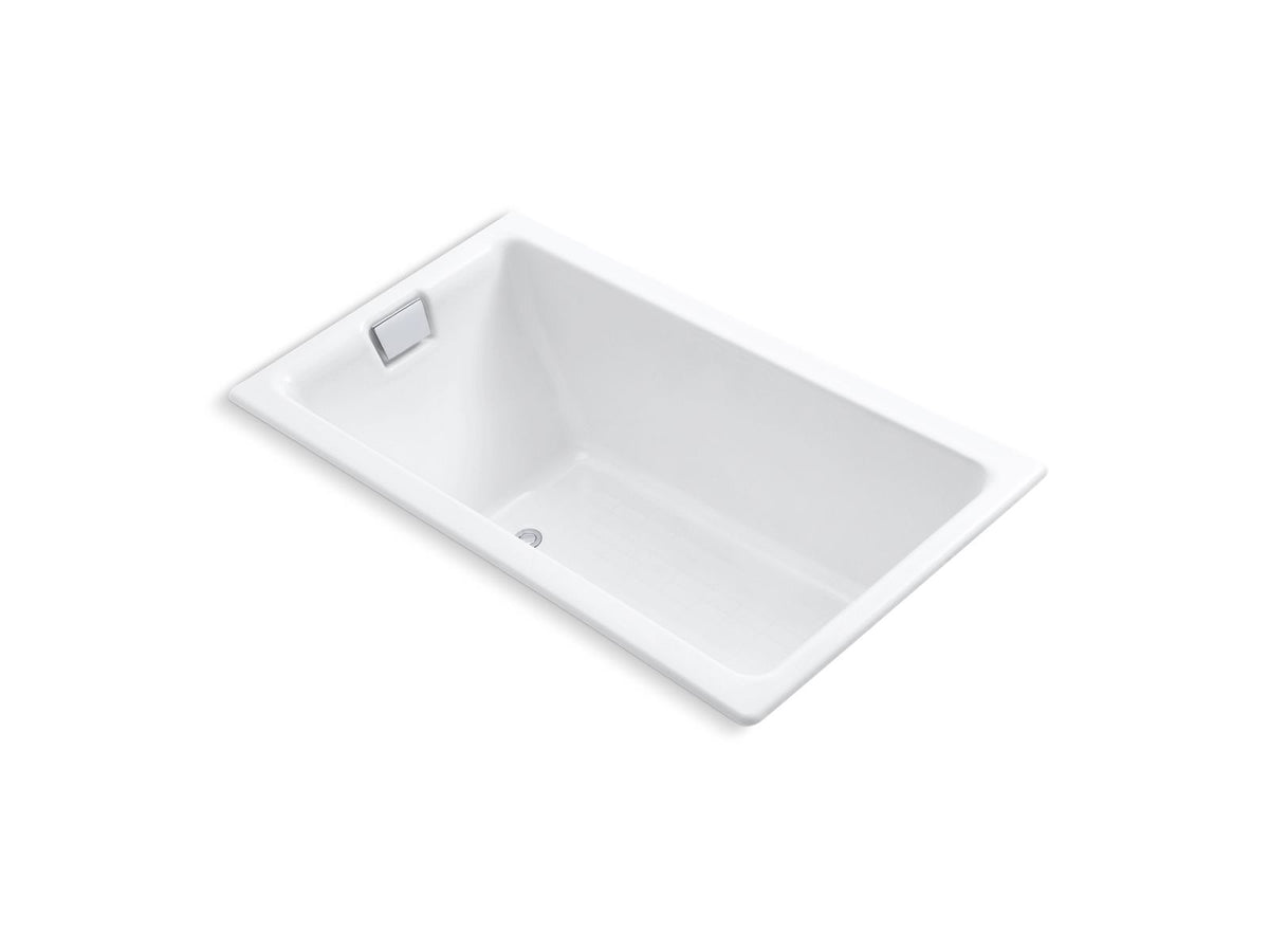 KOHLER K-855-7 Tea-For-Two 66" X 36" Drop-In/Undermount Bath - Black Black