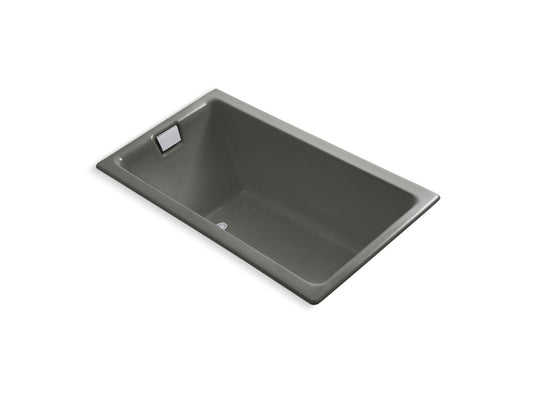 KOHLER K-855-58 Tea-For-Two 66" X 36" Drop-In/Undermount Bath In Thunder Grey