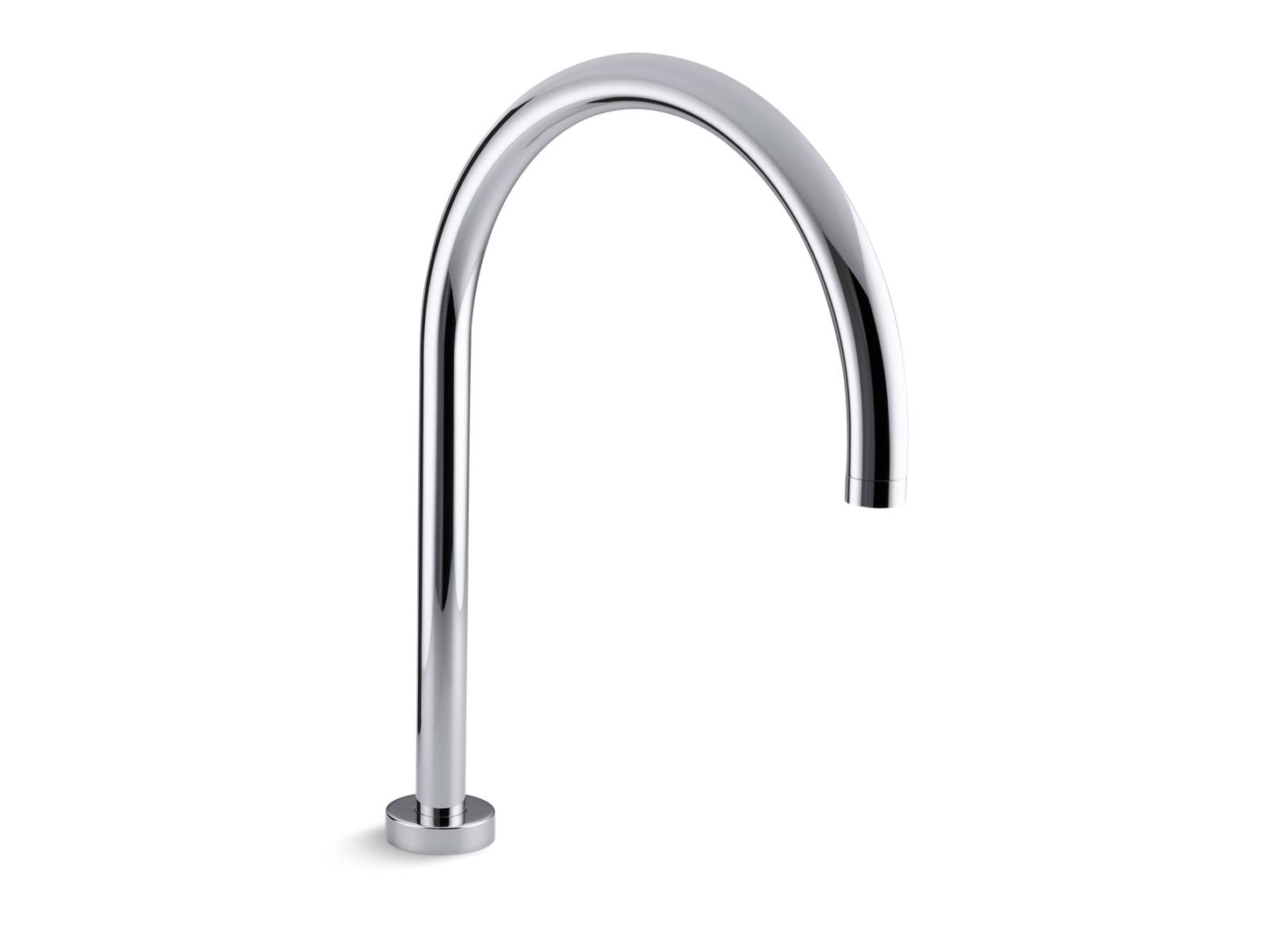 KOHLER K-8360-CP Laminar Deck-Mount Non-Diverter Bath Spout In Polished Chrome