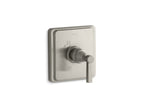 KOHLER K-TS13135-4A-BN Pinstripe Pure Rite-Temp Valve Trim With Lever Handle - Vibrant Brushed Nickel
