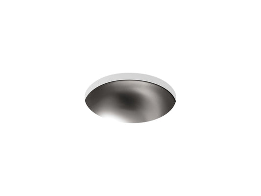 KOHLER K-2610-SU-NA Bolero 13-3/4" round drop-in/undermount bathroom sink, no overflow