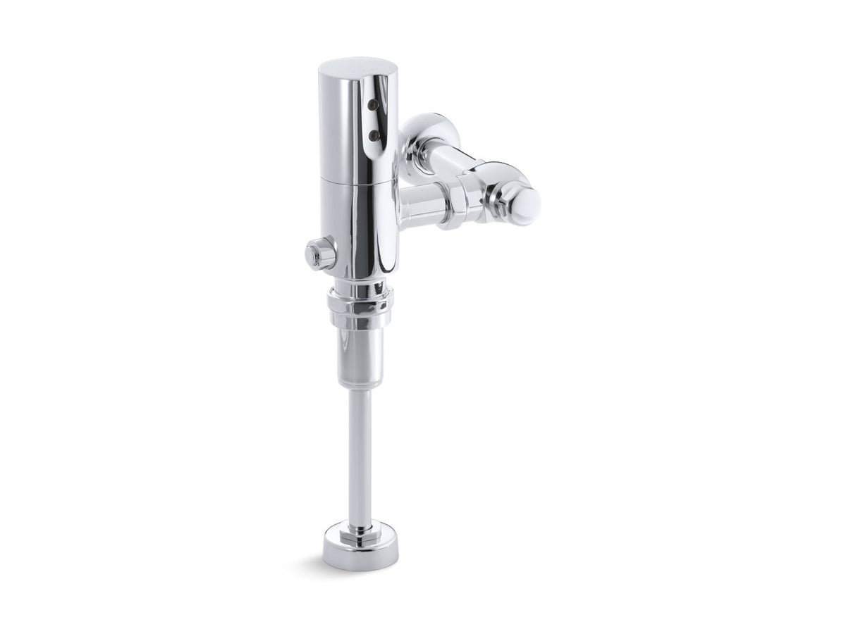 KOHLER K-10949-SV-CP Tripoint Touchless Dc 0.125 Gpf Urinal Flushometer In Polished Chrome