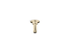 KOHLER K-7396-AF 3" Ceiling-Mount Single-Function Rainhead Arm And Flange - Vibrant French Gold