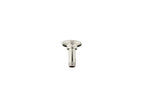 KOHLER K-7396-SN 3" Ceiling-Mount Single-Function Rainhead Arm And Flange - Vibrant Polished Nickel