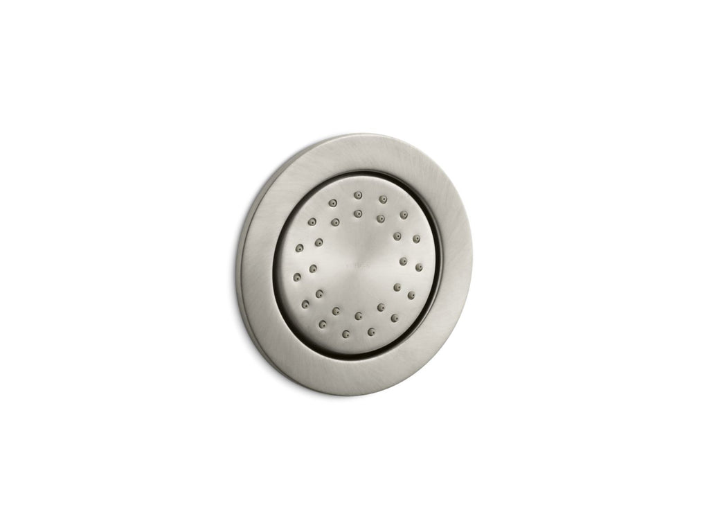 KOHLER K-77119-BN Watertile Round 27-Nozzle Single-Function Body Spray, 1.0 Gpm - Vibrant Brushed Nickel