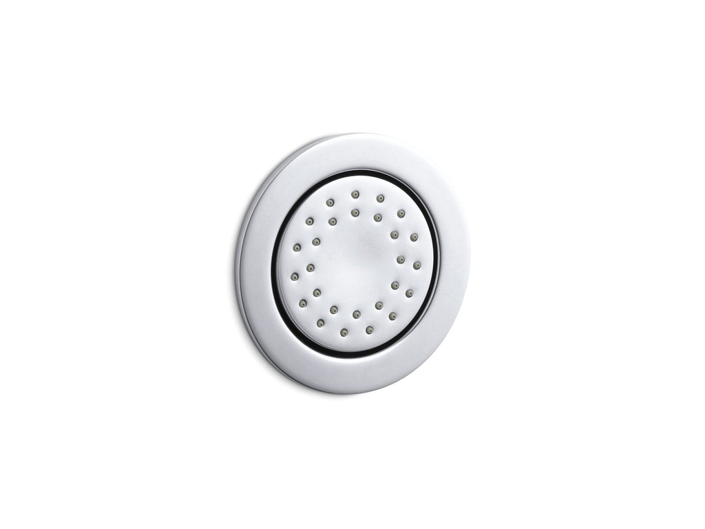 KOHLER K-77119-CP Watertile Round 27-Nozzle Single-Function Body Spray, 1.0 Gpm - Polished Chrome