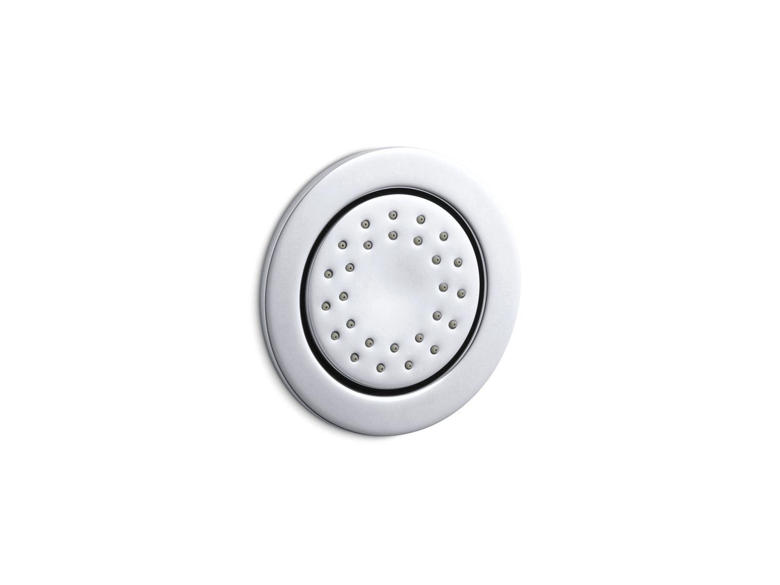 KOHLER K-77119-CP Watertile Round 27-Nozzle Single-Function Body Spray, 1.0 Gpm - Polished Chrome