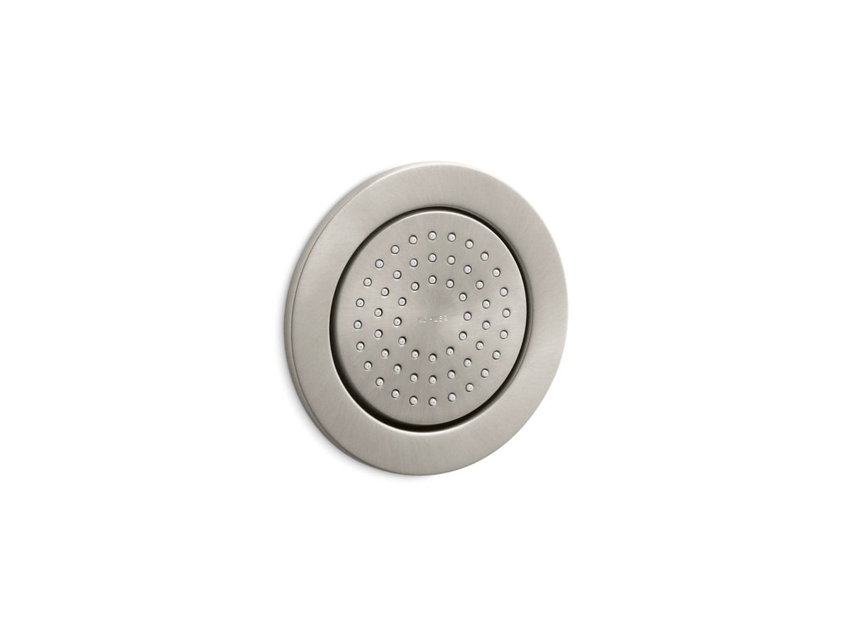 KOHLER K-8014-BN Watertile Round 54-Nozzle Single-Function Body Spray, 2.0 Gpm - Vibrant Brushed Nickel