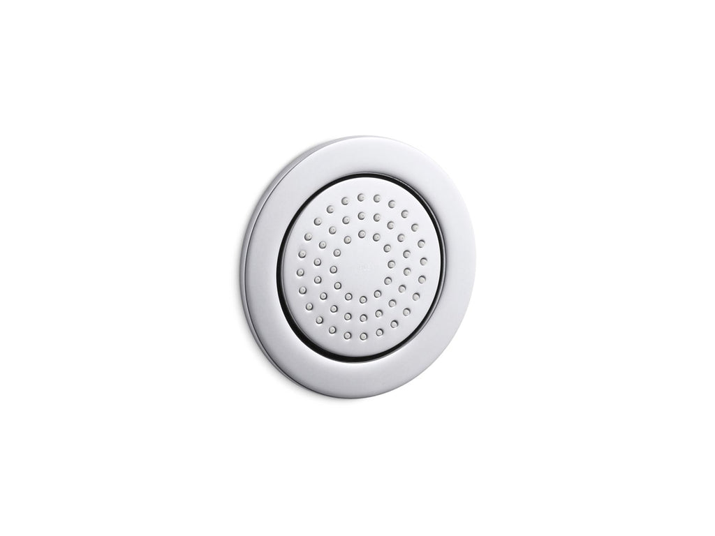 KOHLER K-8014-CP Watertile Round 54-Nozzle Single-Function Body Spray, 2.0 Gpm - Polished Chrome