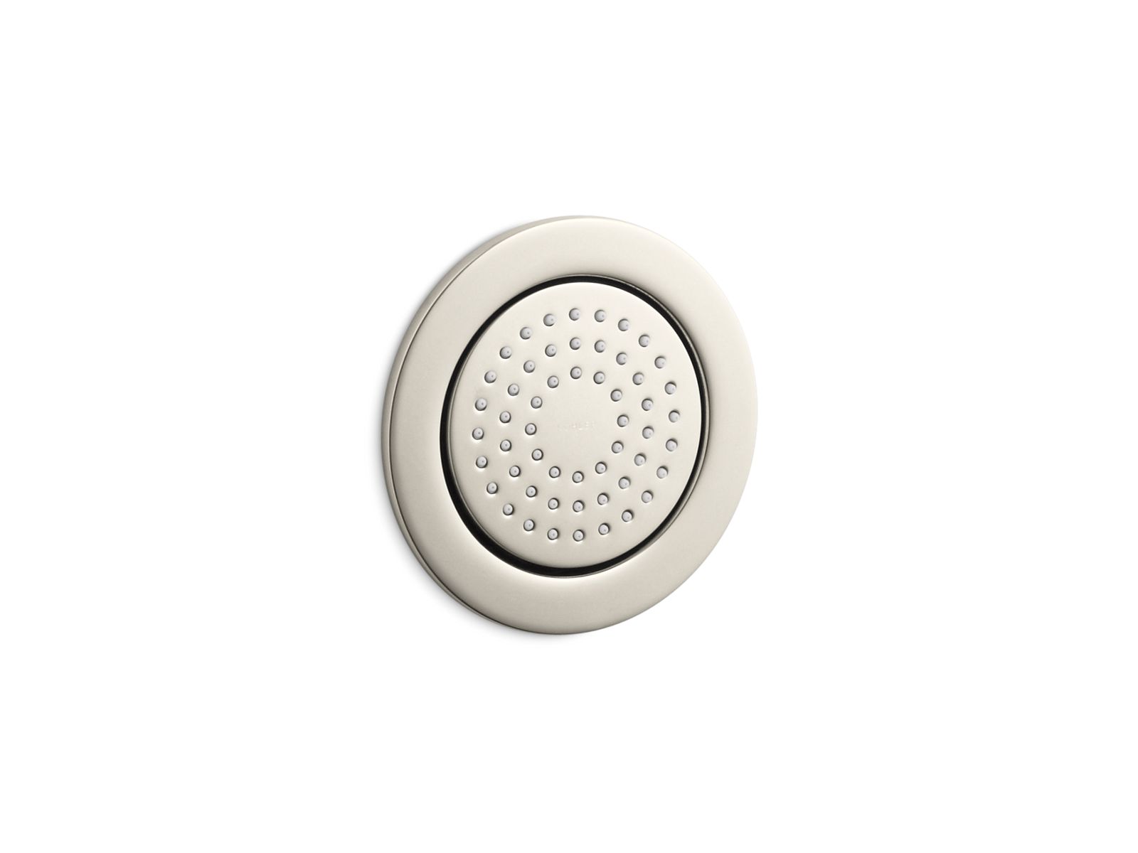 KOHLER K-8014-SN Watertile Round 54-Nozzle Single-Function Body Spray, 2.0 Gpm - Vibrant Polished Nickel