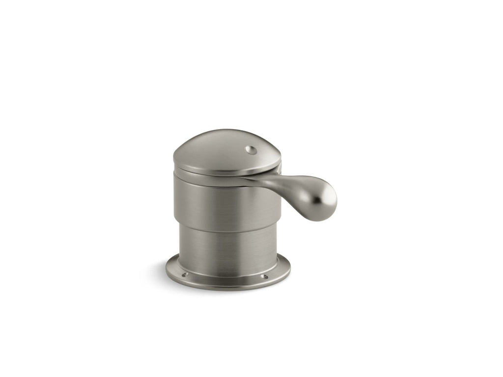 KOHLER K-T9540-4-BN Deck-Mount Trim For Transfer Valve/Vacuum Breaker With Lever Handle, Valve Not Included - Vibrant Brushed Nickel