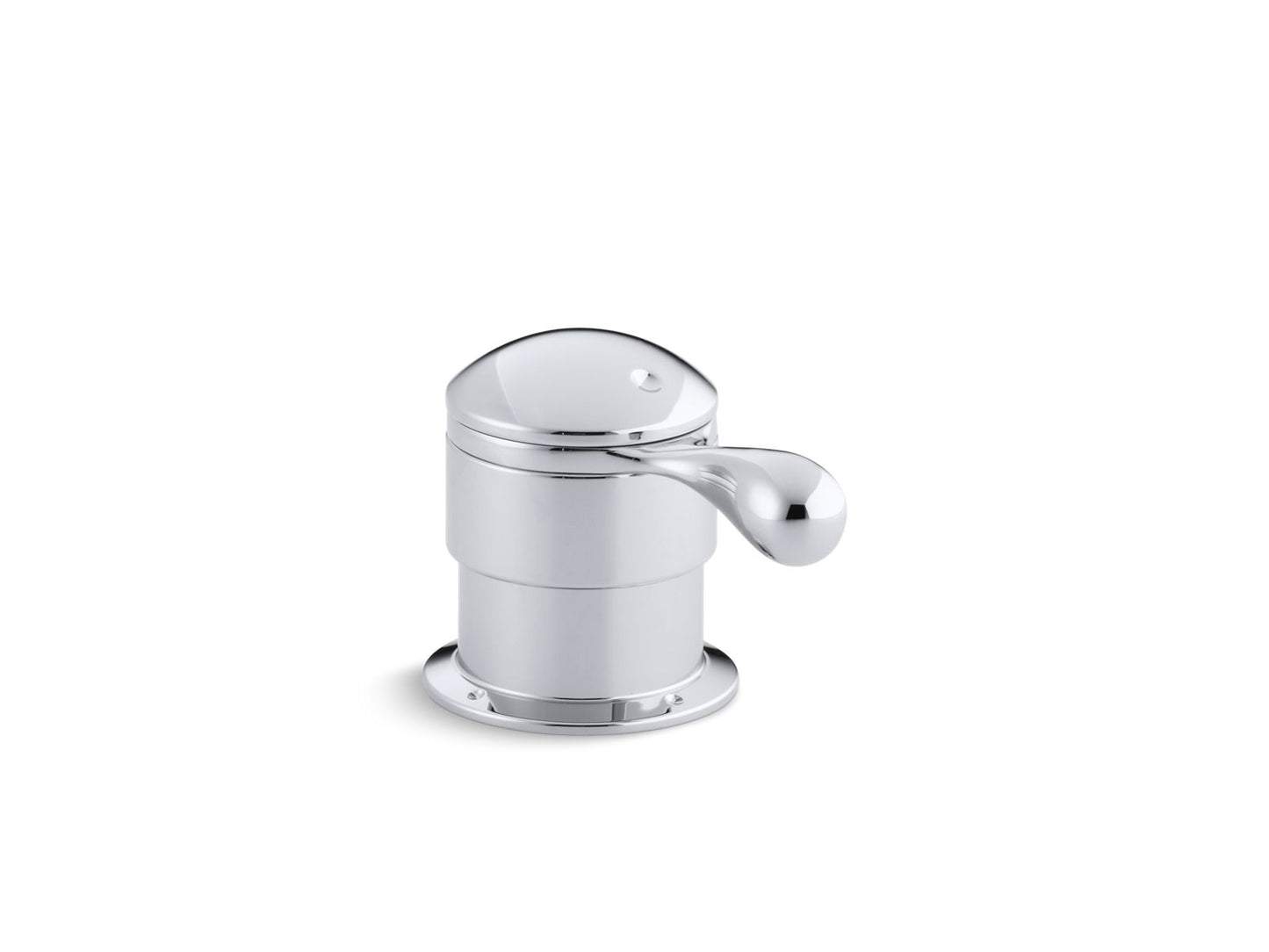 KOHLER K-T9540-4-CP Deck-Mount Trim For Transfer Valve/Vacuum Breaker With Lever Handle, Valve Not Included In Polished Chrome