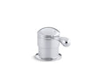KOHLER K-T9540-4-CP Deck-Mount Trim For Transfer Valve/Vacuum Breaker With Lever Handle, Valve Not Included - Polished Chrome