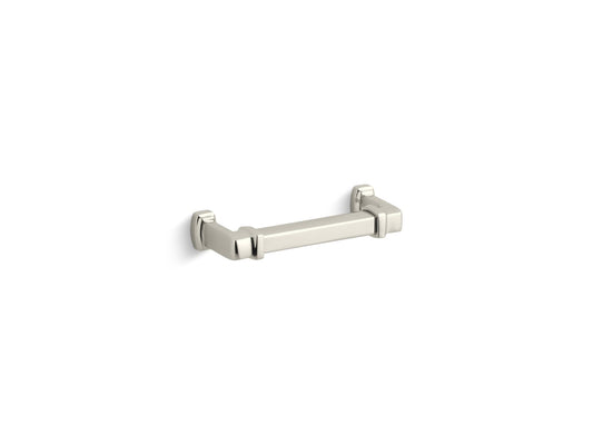 KOHLER K-11426-SN Bancroft 3" Cabinet Pull In Vibrant Polished Nickel