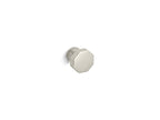 KOHLER K-13126-SN Pinstripe Cabinet Knob - Vibrant Polished Nickel