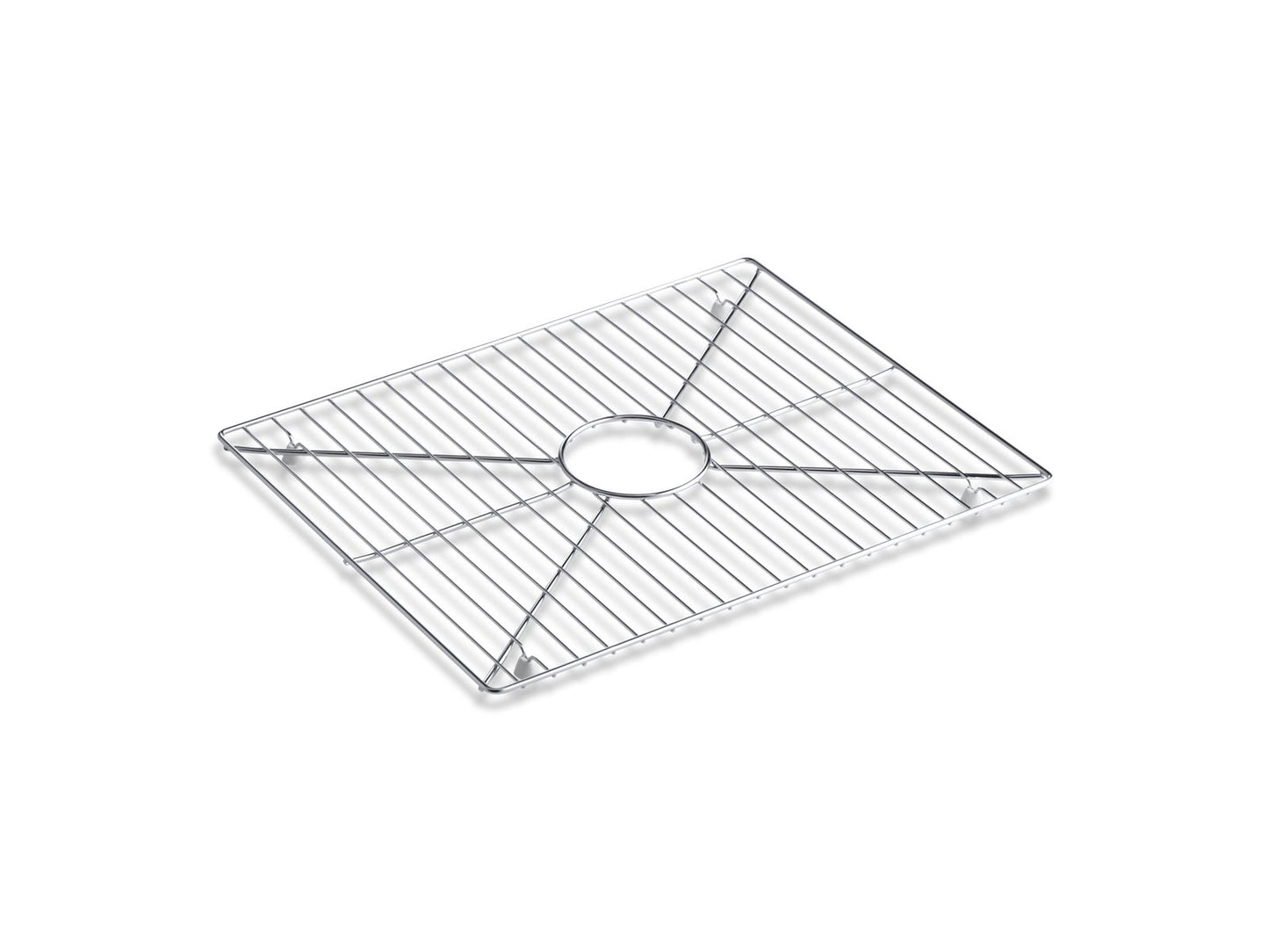 KOHLER K-6234-ST Stages Stainless steel sink rack, 19" x 15-1/16" for Stages 33" kitchen sink - Stainless Steel