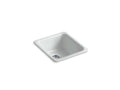 KOHLER K-6584-95 Iron/Tones 17" Top-/Undermount Single-Bowl Bar Sink - Ice Grey