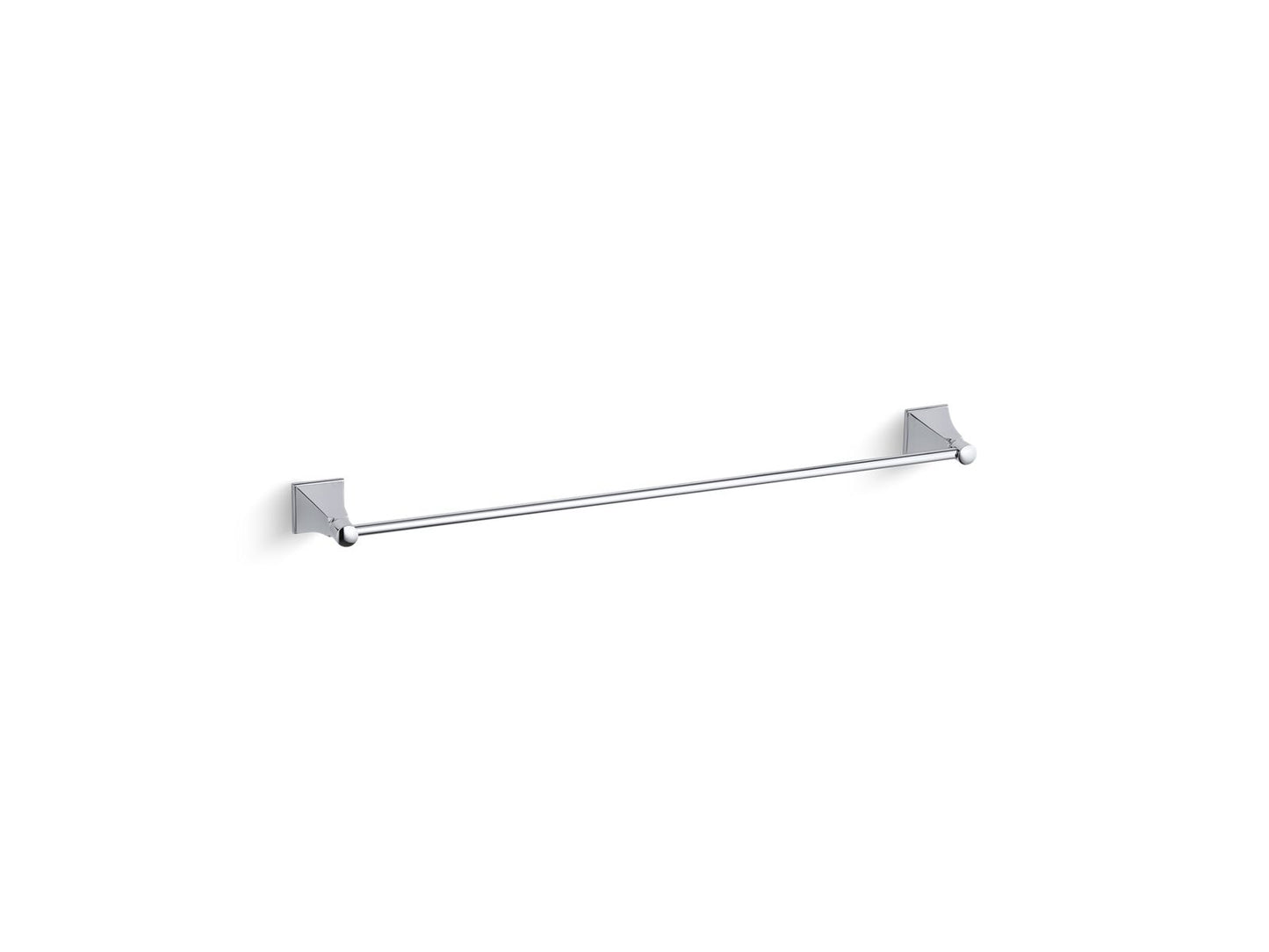 KOHLER K-486-CP Memoirs Stately 24" Towel Bar In Polished Chrome