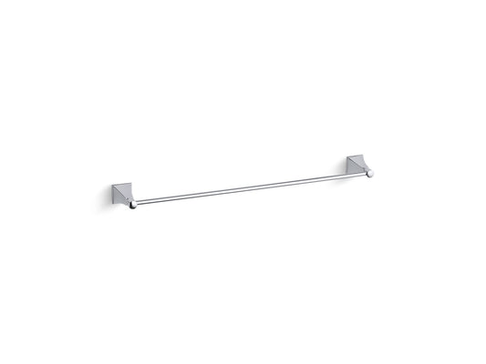 KOHLER K-486-CP Memoirs Stately 24" Towel Bar In Polished Chrome