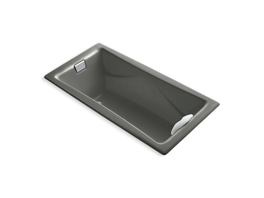 KOHLER K-863-58 Tea-For-Two 71-3/4" X 36" Drop-In Bath In Thunder Grey