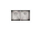 KOHLER K-3820-4-NA Vault 33" Top-/Undermount Double-Bowl Kitchen Sink - Stainless Steel