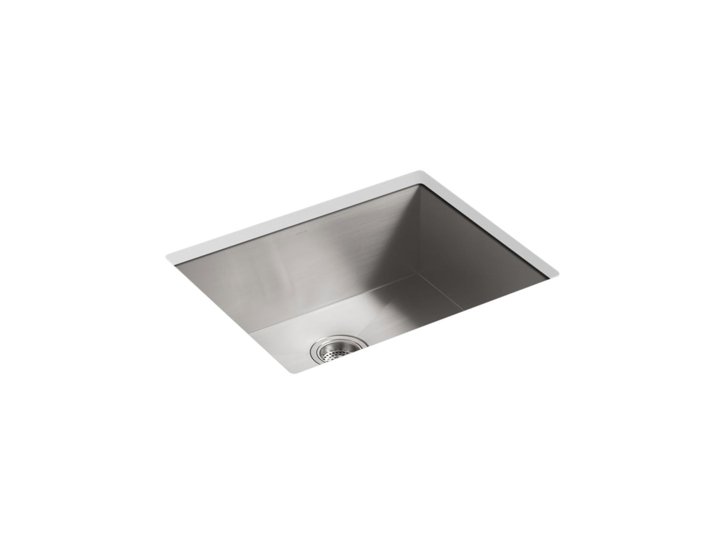 KOHLER K-3822-NA Vault 24" undermount single-bowl kitchen sink - Stainless Steel