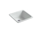 KOHLER K-6587-95 Iron/Tones 21" Top-/Undermount Single-Bowl Bar Sink - Ice Grey
