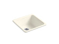 KOHLER K-6587-96 Iron/Tones 21" Top-/Undermount Single-Bowl Bar Sink - Biscuit