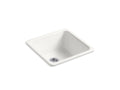 KOHLER K-6587-FF Iron/Tones 21" Top-/Undermount Single-Bowl Bar Sink - Sea Salt