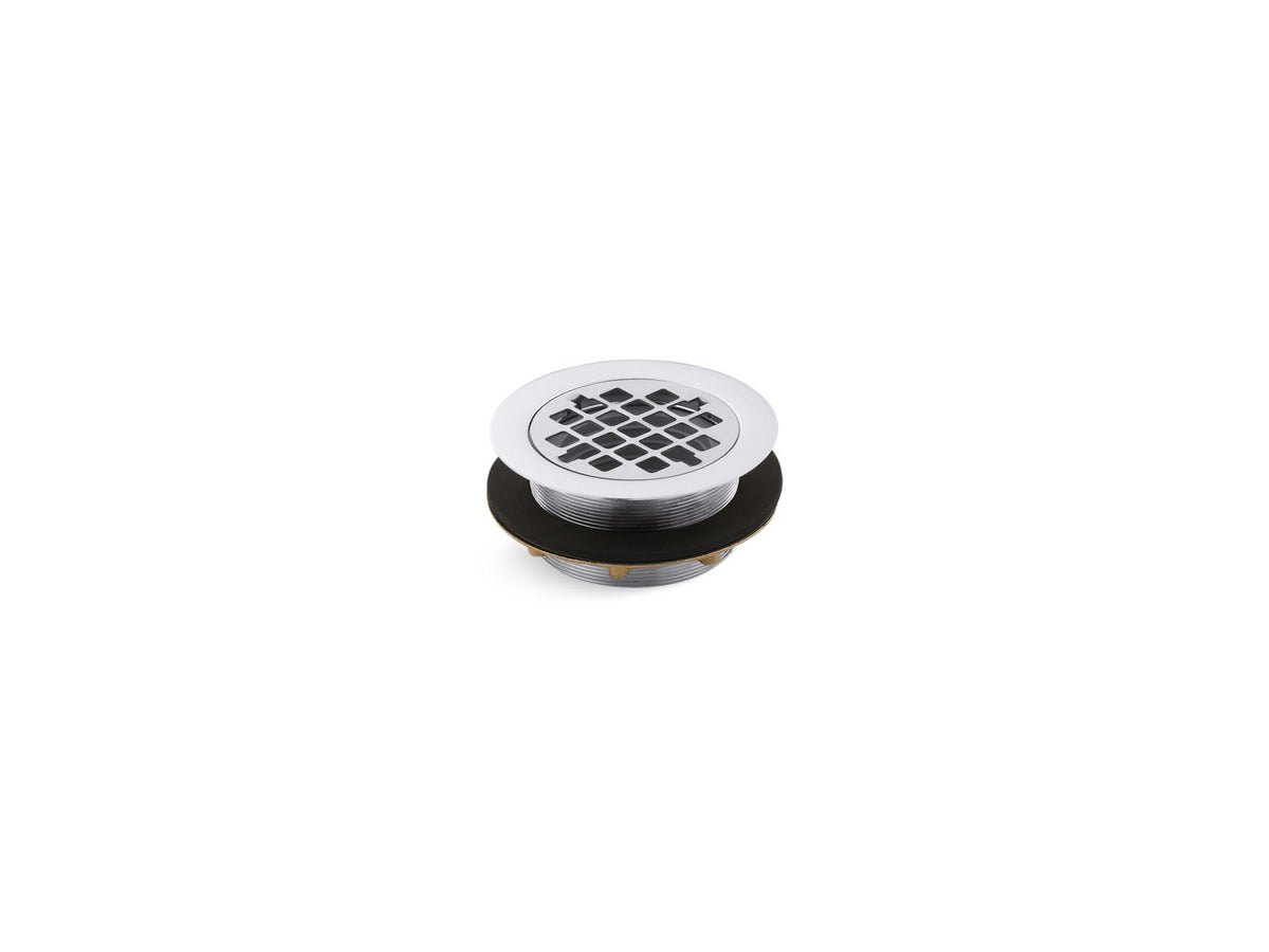 KOHLER K-9132-AF Round Shower Drain For Use With Plastic Pipe, Gasket Included - Vibrant French Gold