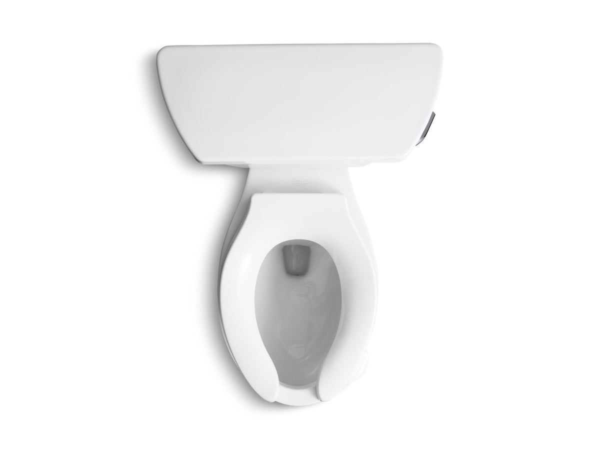 KOHLER K-3554-RA-0 Barrington Two-Piece Elongated Toilet, 1.6 Gpf - White