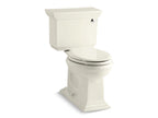 KOHLER K-3817-RA-96 Memoirs Stately Two-piece elongated toilet, 1.28 gpf - Biscuit