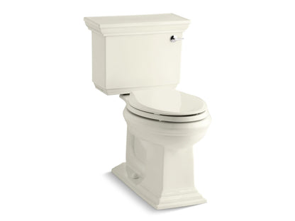 KOHLER K-3817-RA-96 Memoirs Stately Two-piece elongated toilet, 1.28 gpf - Biscuit