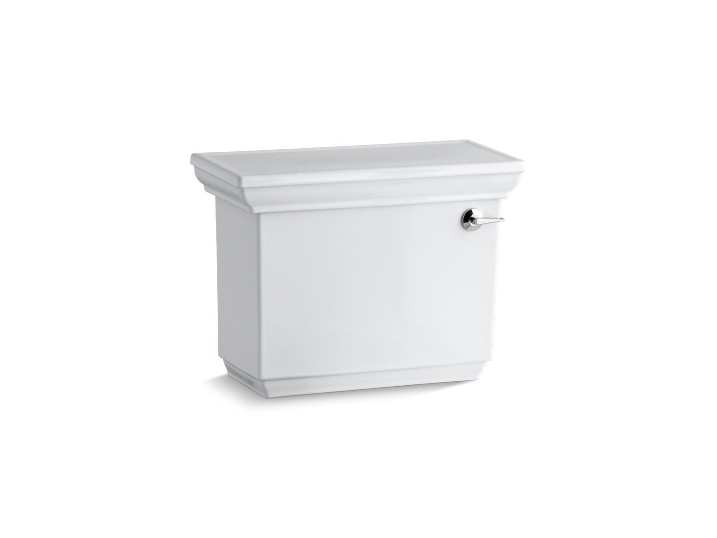 KOHLER K-4434-RA-0 Memoirs Stately Toilet Tank, 1.28 Gpf In White