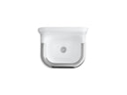 KOHLER K-6718-0 Bannon 22-1/4" X 18-1/4" Wall-Mount Or P-Trap Mount Service Sink With Rim Guard And Blank Back - White