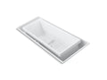 KOHLER K-1166-RE-0 Sok 104" X 41" Drop-In Effervescence Bath - White