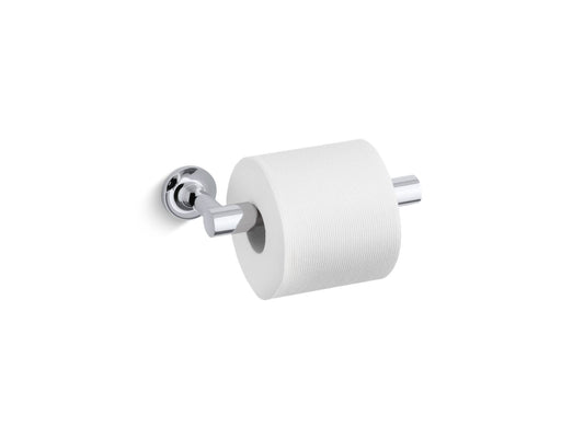 KOHLER K-14377-CP Purist Pivoting Toilet Paper Holder In Polished Chrome