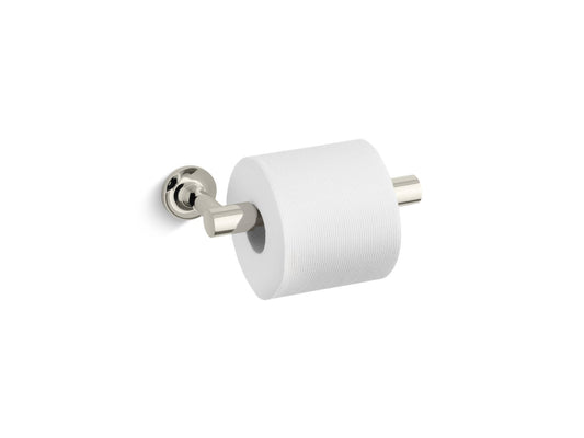 KOHLER K-14377-SN Purist Pivoting Toilet Paper Holder In Vibrant Polished Nickel