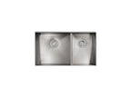 KOHLER K-3823-4-NA Vault 33" Top-/Undermount Double-Bowl Kitchen Sink - Stainless Steel