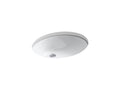 KOHLER K-2211-0 Caxton 21-1/4" Oval Undermount Bathroom Sink - White