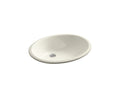 KOHLER K-2211-96 Caxton 21-1/4" Oval Undermount Bathroom Sink - Biscuit