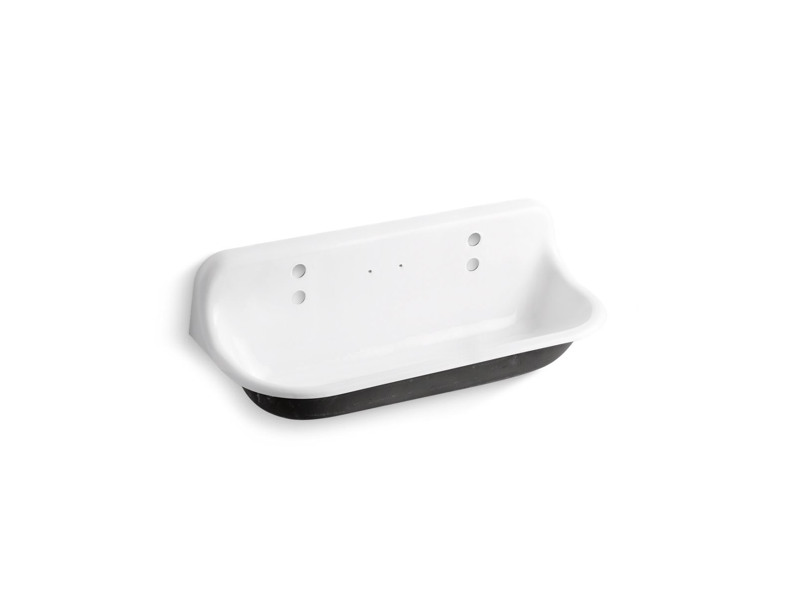 KOHLER K-3202-0 Brockway 48" Wall-Mount Utility Sink - White