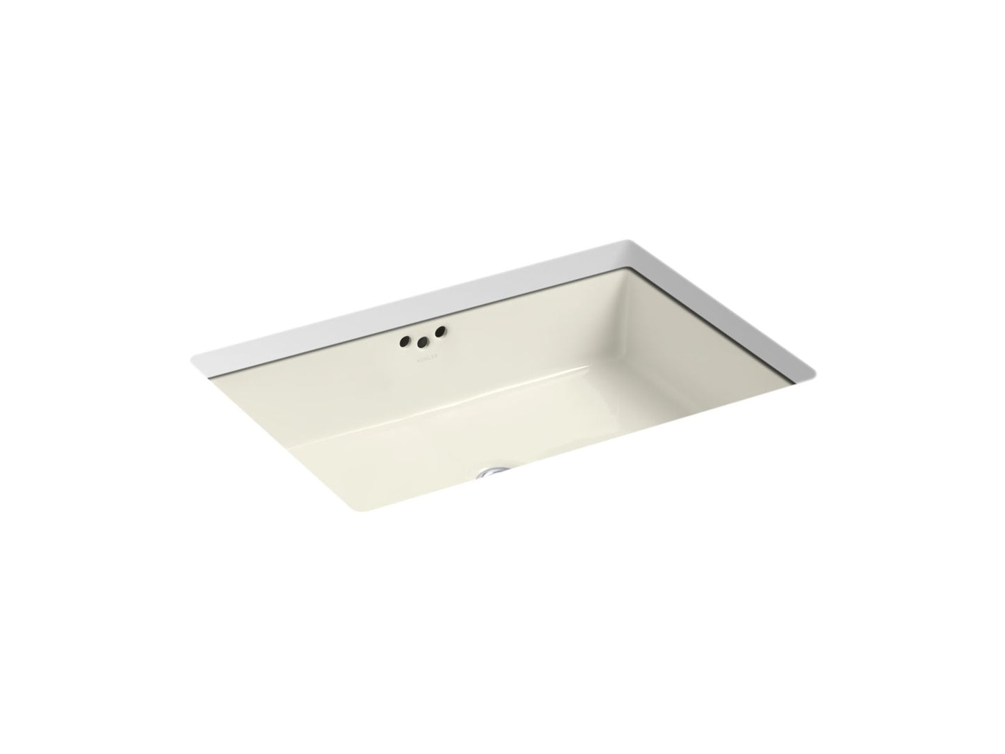 KOHLER K-2297-96 Kathryn 24" Rectangular Undermount Bathroom Sink In Biscuit