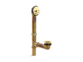 KOHLER K-11677-PB Swiftflo Adjustable Drain, 20-Gauge Brass, For 18-1/2" To 20-1/2" Baths In Vibrant Polished Brass