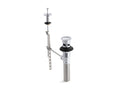 KOHLER K-7126-CP Standard Pop-Up Drain, Non-Exposed, With Lift Rod - Polished Chrome