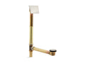 KOHLER K-7147-AF-BN Tea-For-Two 1-1/2" Contoured Pop-Up Drain And Overflow For Above- Or Through-The-Floor Installation - Vibrant Brushed Nickel