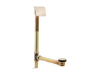 KOHLER K-7147-AF-BV Tea-For-Two 1-1/2" Contoured Pop-Up Drain And Overflow For Above- Or Through-The-Floor Installation - Vibrant Brushed Bronze