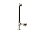 KOHLER K-7159-SN Artifacts 1-1/2" Pop-Up Bath Drain For Above- And Through-The-Floor Freestanding Bath Installations - Vibrant Polished Nickel