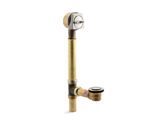 KOHLER K-7193-BN Sok Drain For Overflowing Bath In Vibrant Brushed Nickel