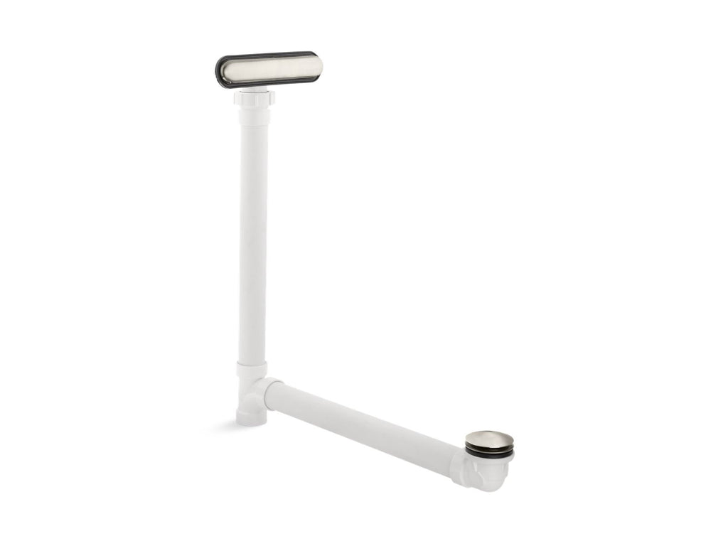 KOHLER K-7272-BN Clearflo Slotted Overflow Bath Drain - Vibrant Brushed Nickel